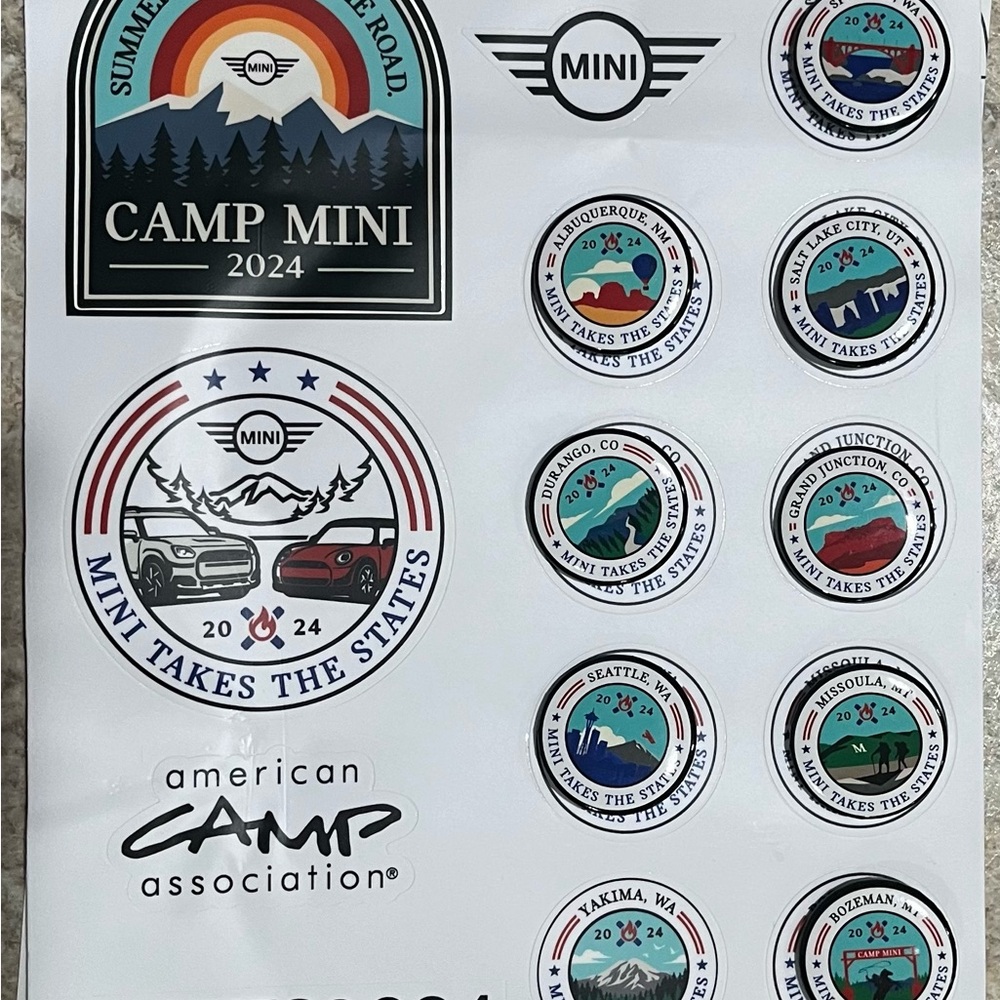MTTS mini takes the states memorabilia. I have all the buttons except Yakima. - Picture 5 of 6